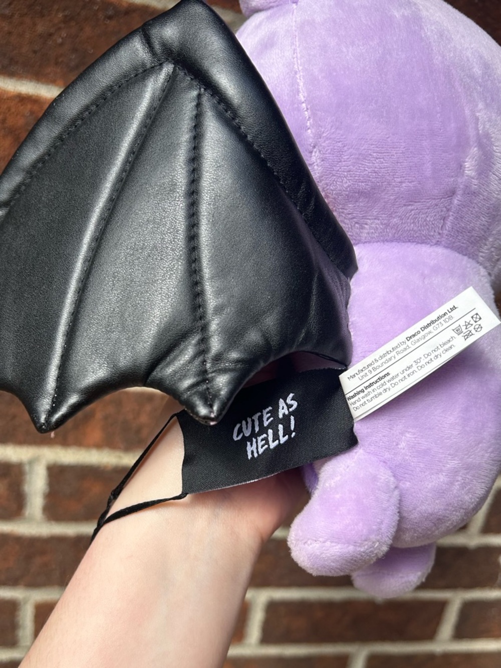 Killstar Kreeptures vampire bat plush - Picture 9 of 13